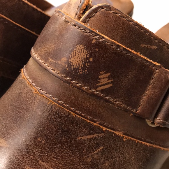 B.O.C by BORN Women’s Earley Brown Leather Mule Slip-On Clogs, Size 8 - NWOB - Picture 8 of 11